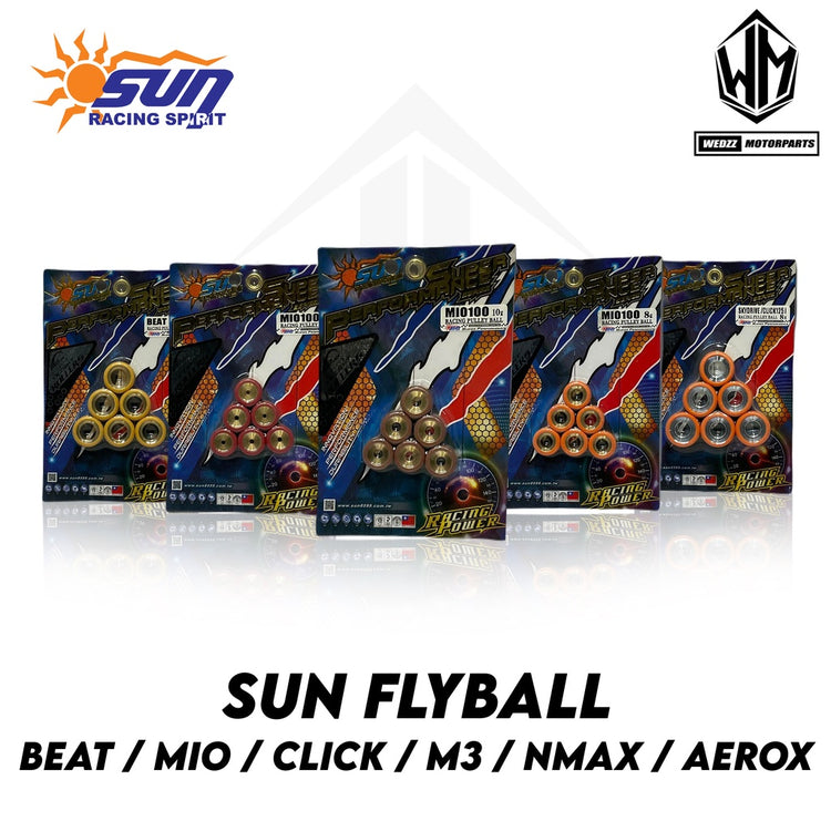 SUN RACING FLYBALL (BEAT/MIO/CLICK/M3/NMAX/AEROX) – BESTPARTS.PH