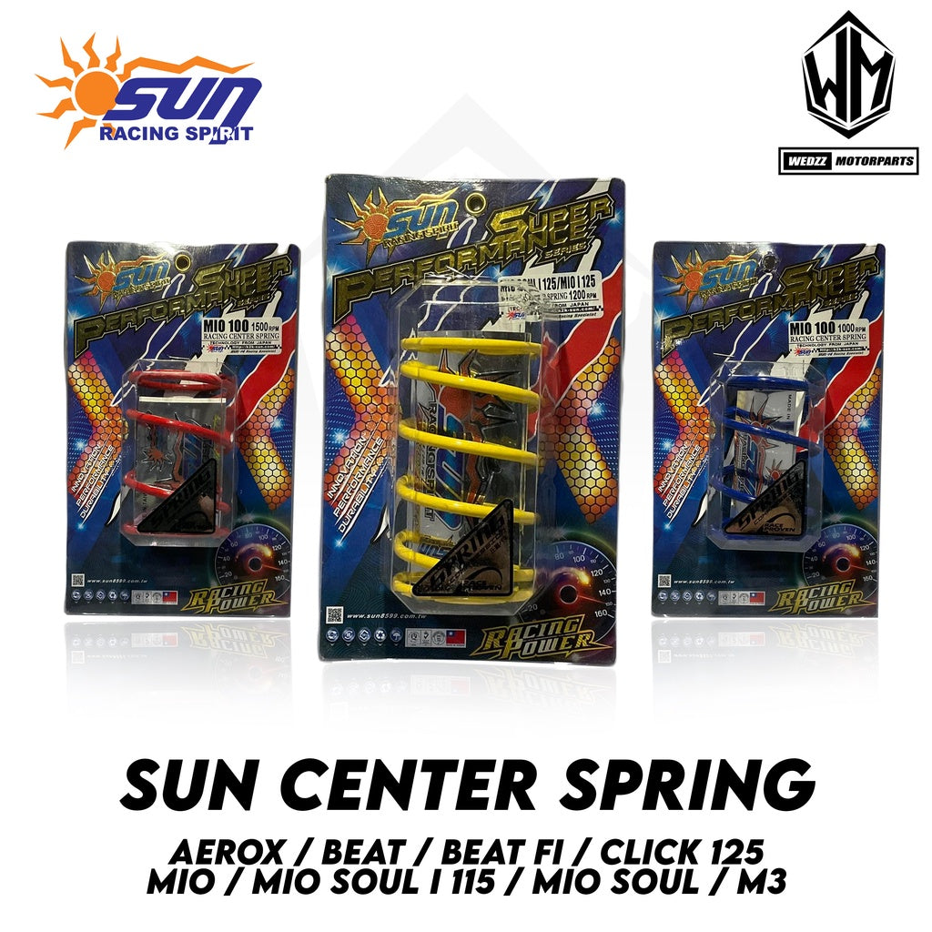 SUN RACING CENTER SPRING (AEROX/BEAT/CLICK/MIO/MIO SOUL I 115 / M3 ...