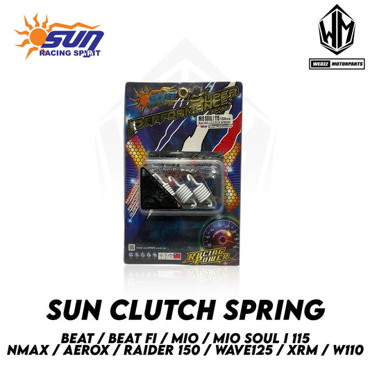 SUN CLUTCH SPRING (BEAT/MIO/NMAX/AEROX/RAIDER150/WAVE125/XRM/WAVE110)