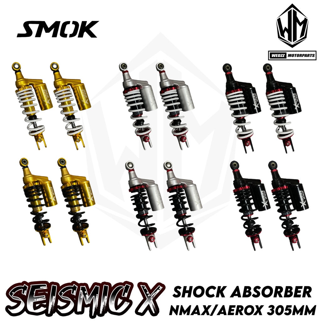 SMOK SEISMIC X SHOCK ABSORBER NMAX AEROX 305MM