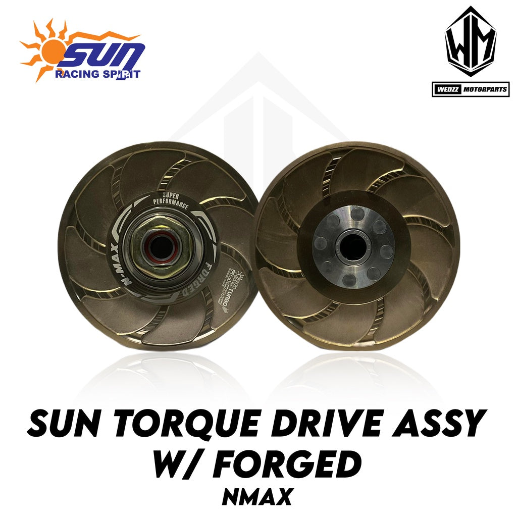 SUN RACING TORQUE DRIVE ASSY W/ FORGED (YAMAHA NMAX)